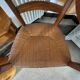 Fauteuil en paille époque restauration