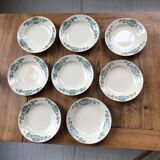 22 plates Lutece Longchamps