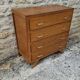 Compass leg chest of drawers