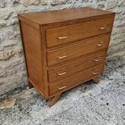 Compass leg chest of drawers