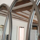 Miroir métal art deco