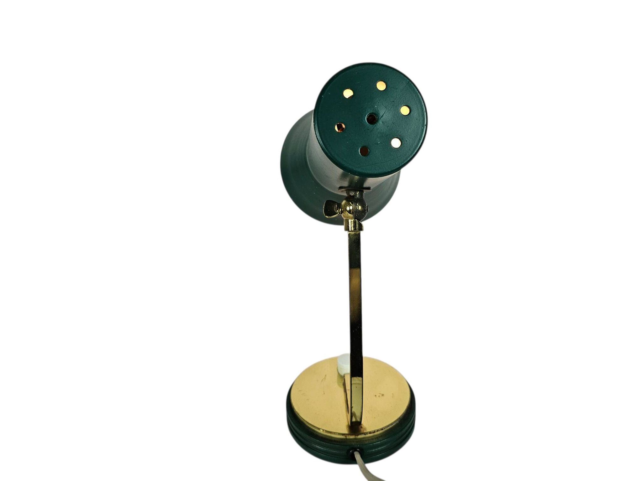 Pfäffle Leuchten - lampe de table - lampe de bureau - Allemagne - métal - laiton - années 70