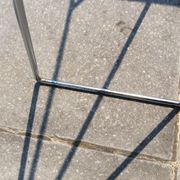 Table basse et haute tréteaux