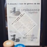 Old advertising Bledine framed 1932