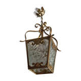 Glass and brass suspension