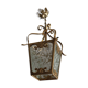 Glass and brass suspension