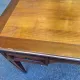 Roche Bobois desk in solid cherry wood in Louis XVI style with pull-outs.