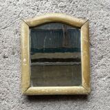Old golden frame mirror