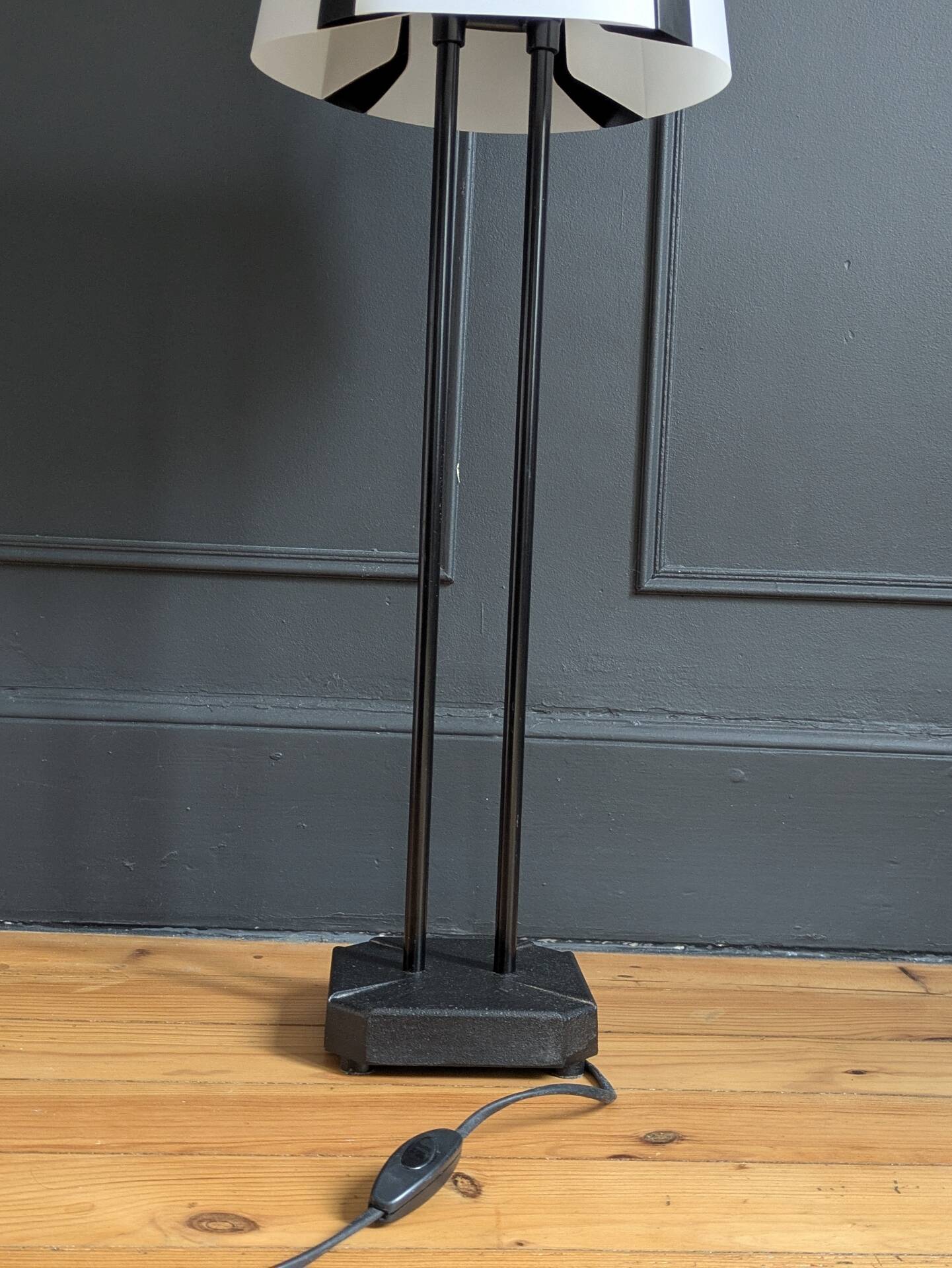 Vintage table lamp IKEA Vistofta by Gunnar Jensen. Postmodern.