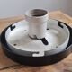 Art deco holophane wall light