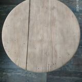High oak stool
