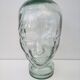 Glass head, vintage- marotte