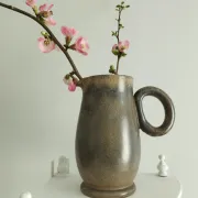 Glazed stoneware jug Arts Ceram