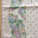 Vintage floral rectangular tablecloth