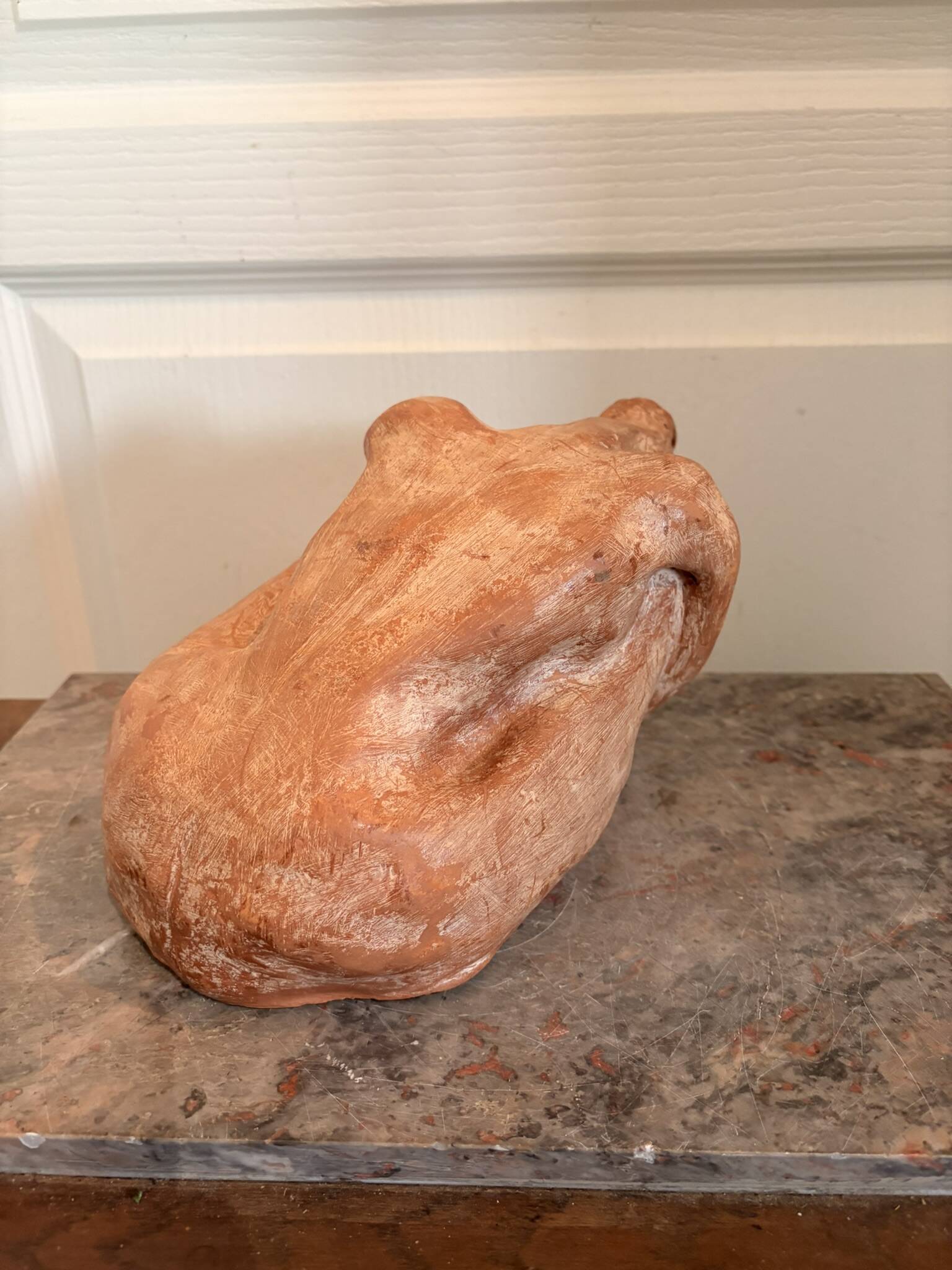 Sculpture Terracotta Statue Abstract Modern Female Nude