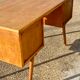 Oak desk 50s compass