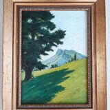 Peinture à l'huile - paysage