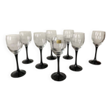 Lot 8 verres à pied Luminarc