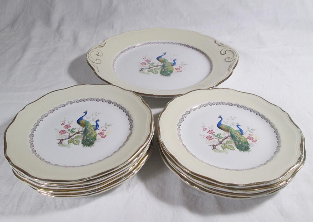 Dish and plates l'Amandinoise