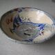 Old small bowl in enamelled terracotta, old earthenware