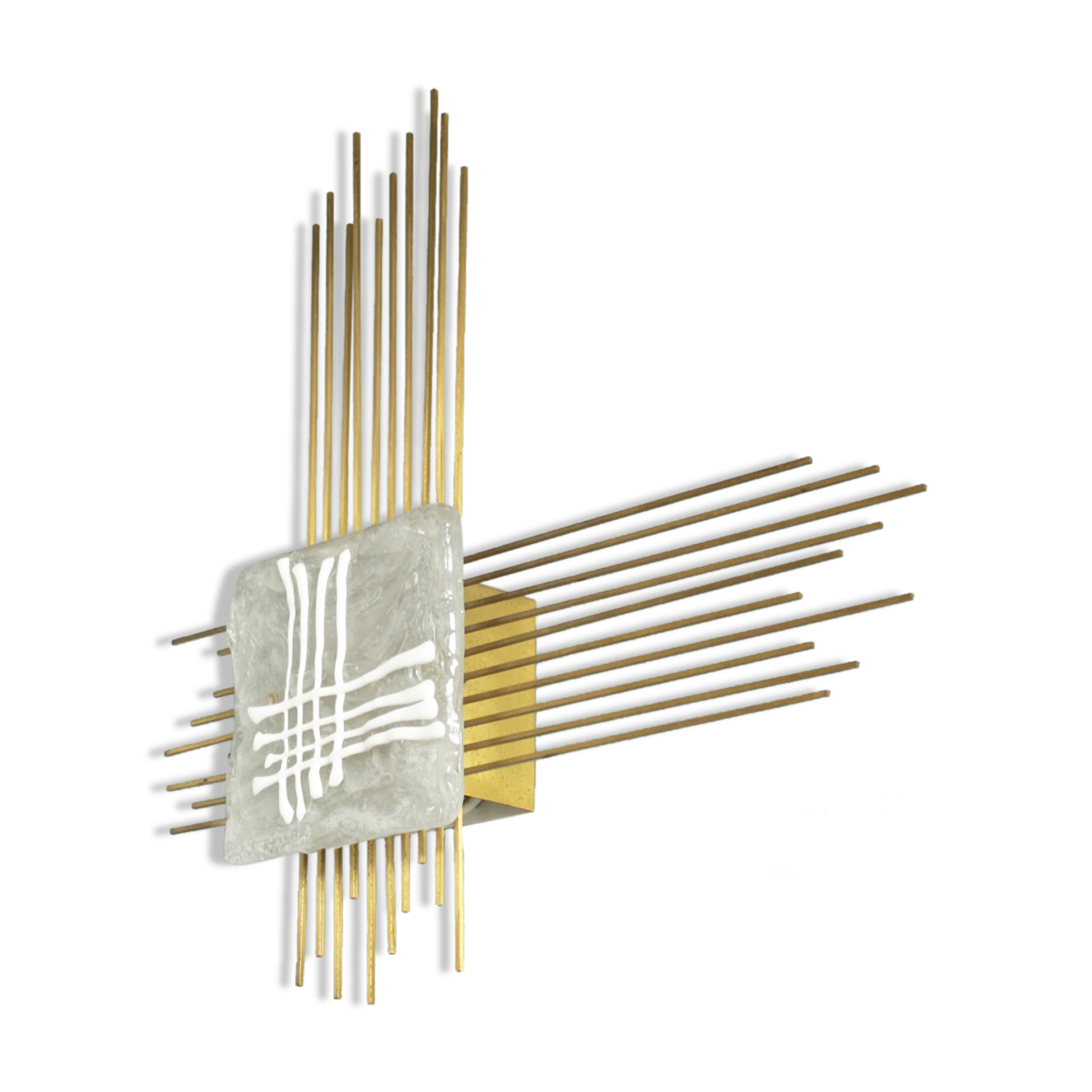 Sculptural Wall Light by Angelo Brotto for Esperia Italy, 60s