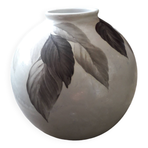 Vase vintage au décor