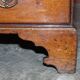 George III oak secretary bookcase circa 1760, Thomas Chippendale style.