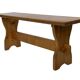 Vintage Pine Bench – 1960s Scandinavian Design small model