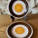 Pair of vintage Swedish Gefle plates, 1970s