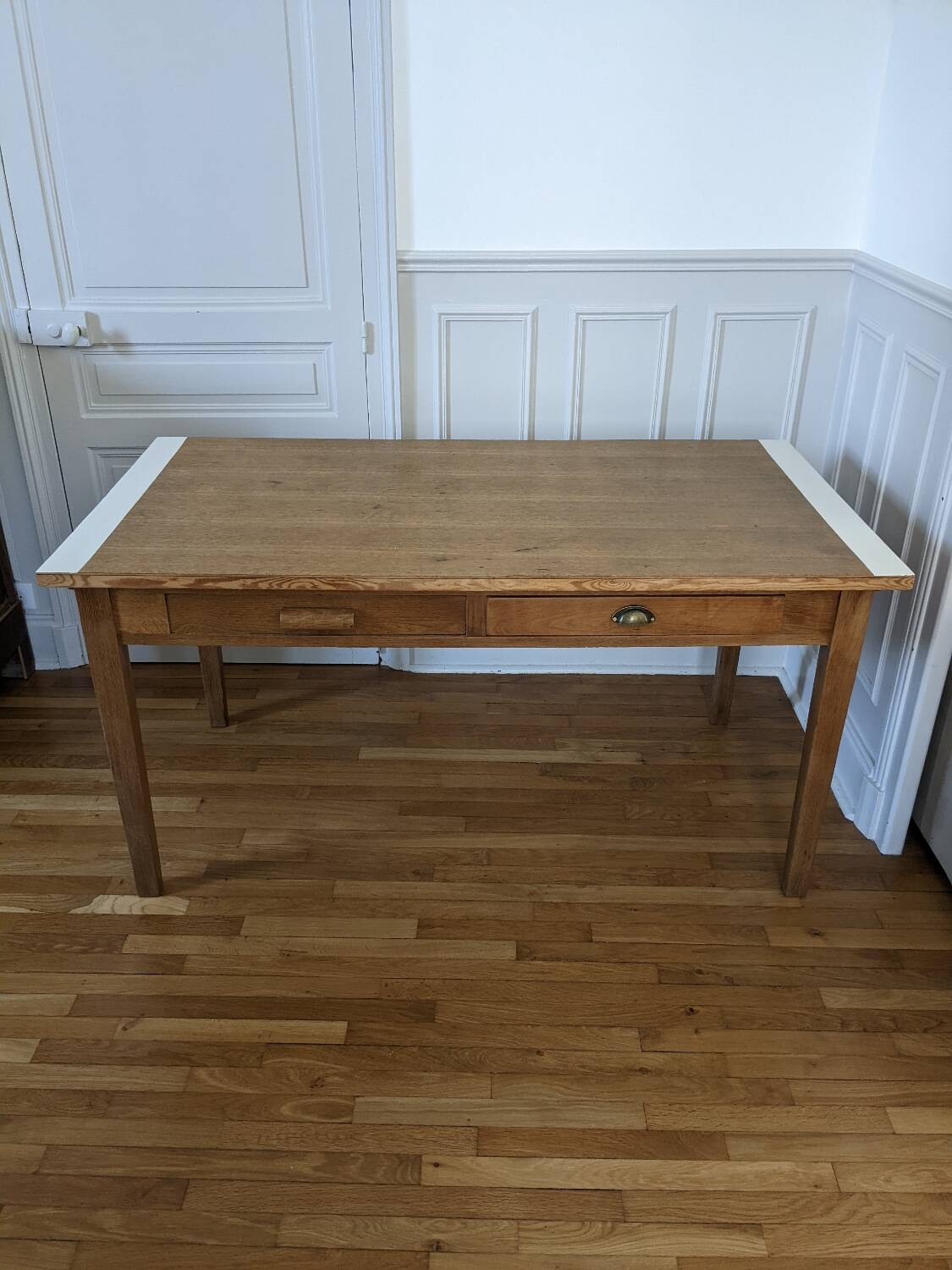 Wooden dining table