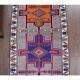 Vintage Turkish Hand-Knotted Wool Cotton Brown Runner 81x347