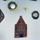 Decorative house wall pottery