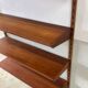 Kai Kristiansen Teak Shelving System, Felballes Møbler. Set of 8.