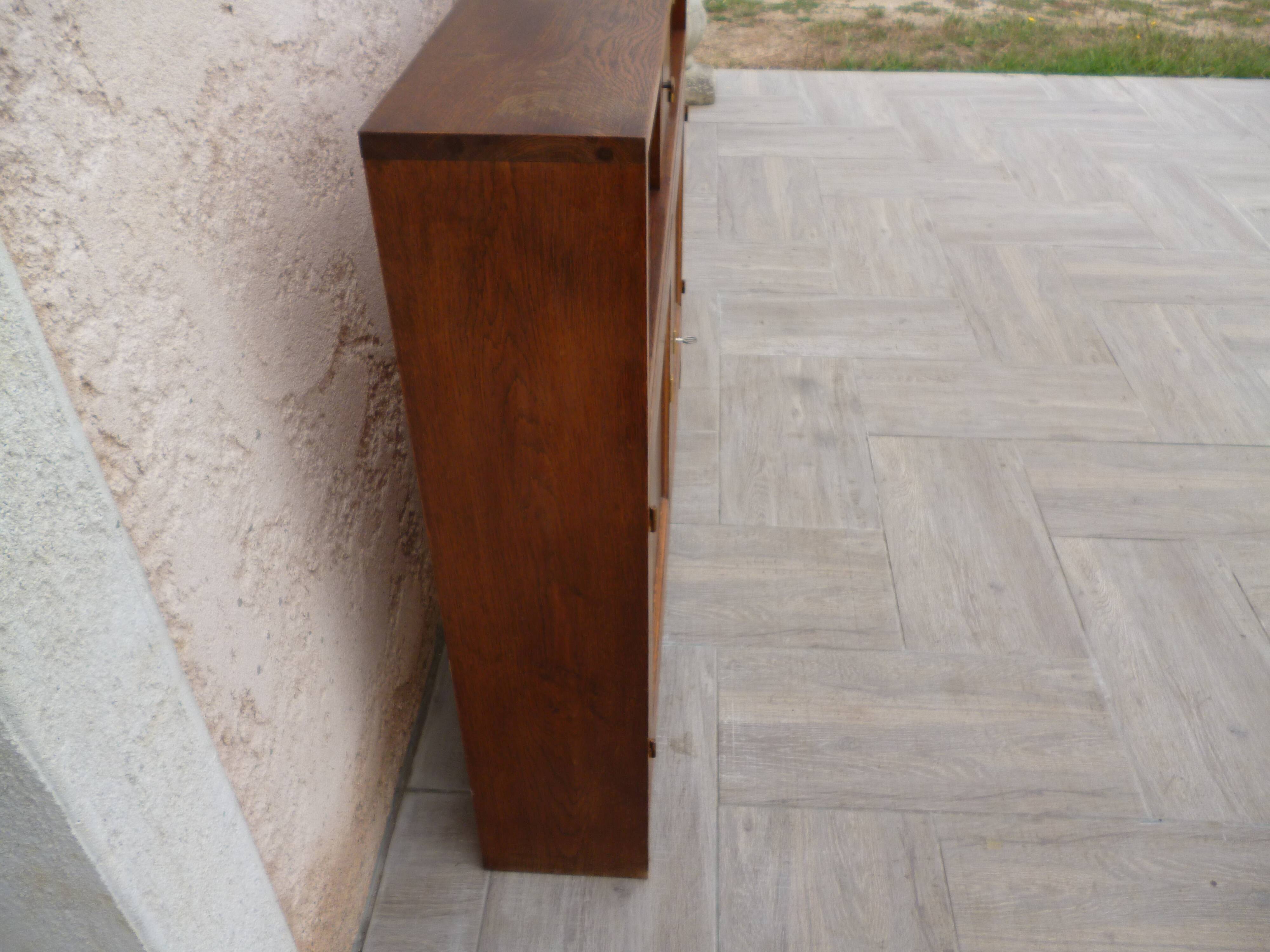 Art Deco massive antique console furniture