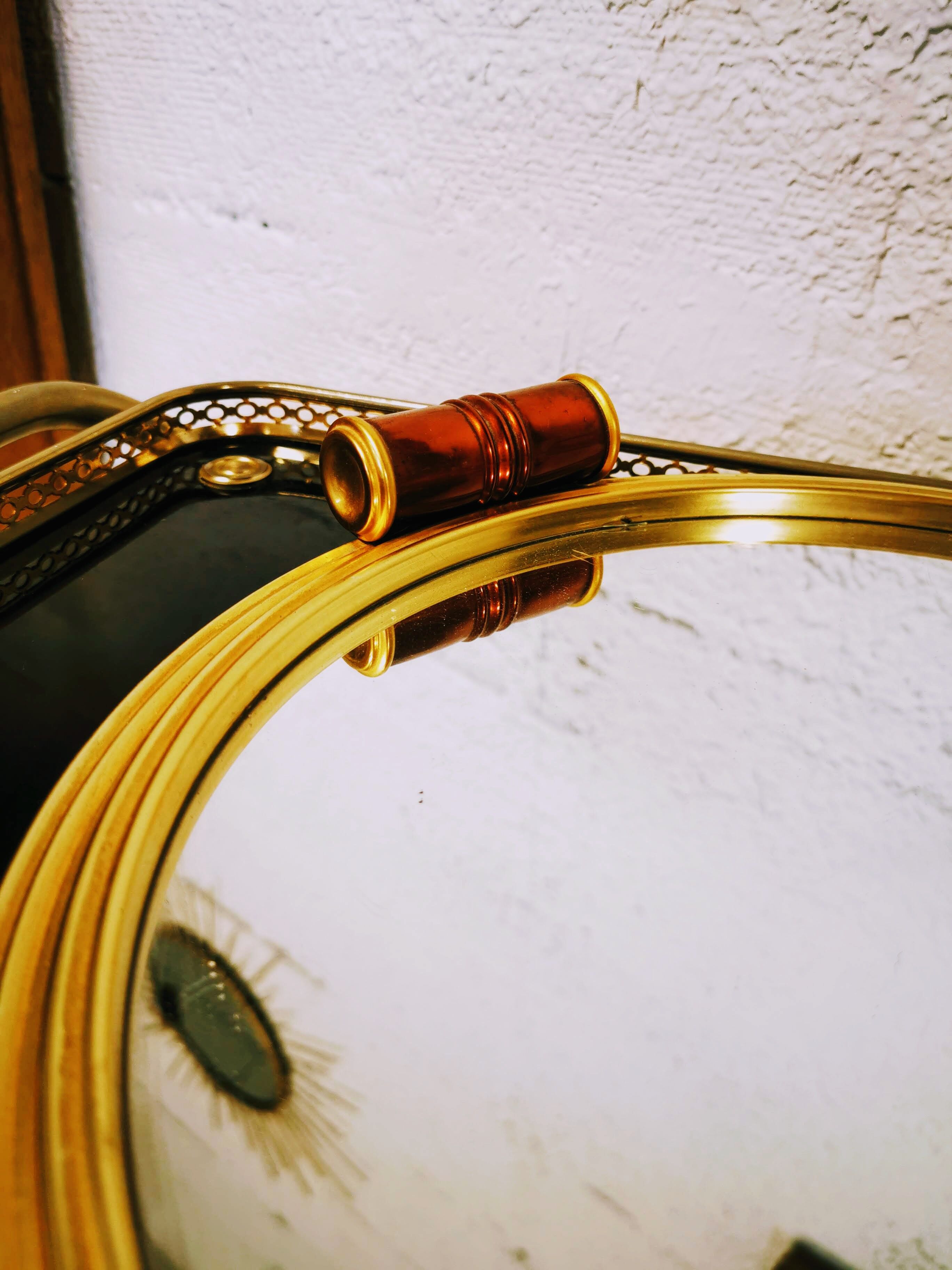 Art deco mirror tray