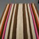 Vintage striped kilim hallway rug 60 x 182 cm