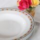Ensemble de 6 assiettes creuses, Digoin Sarreguemines, modèle Valence