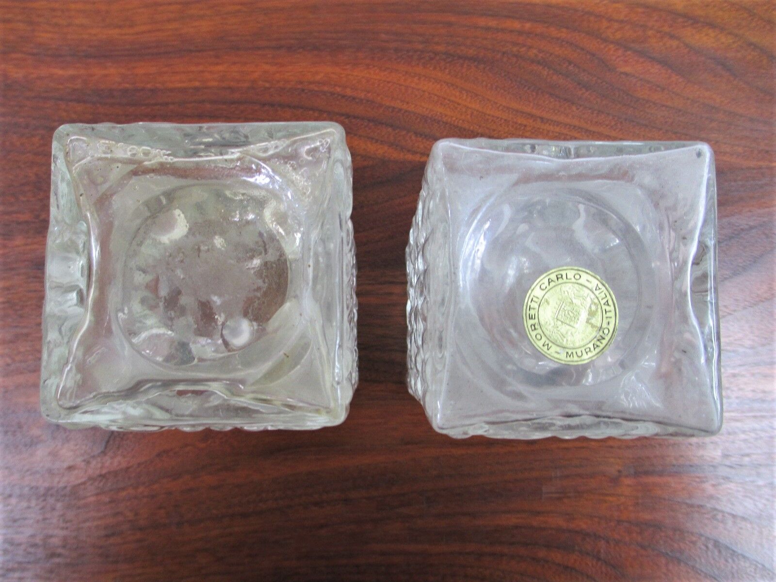 Set of five vases, Carlo Moretti, Italy, 1960s