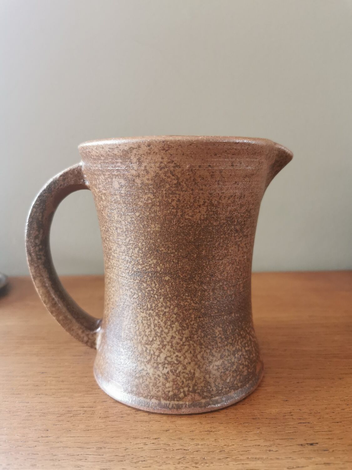 Vintage stoneware coffee service. Signed Tournay