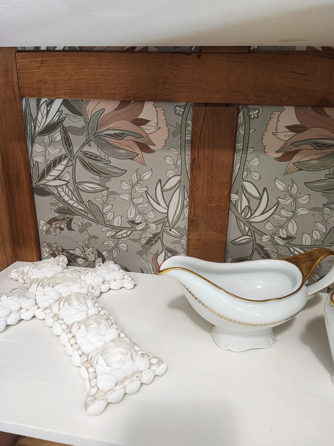 Art Deco glazed hosiery cabinet