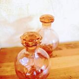 Pair of amber vials