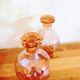 Pair of amber vials