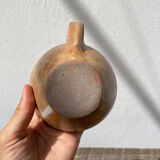 4 vintage stoneware cups