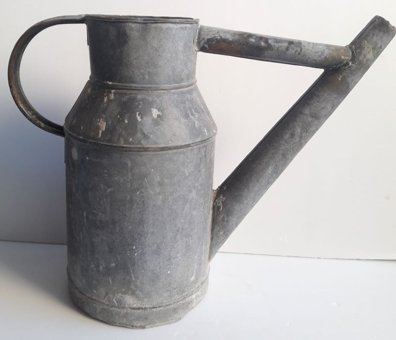 Watering can zinc artisan garden workshop