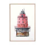 "Delma", the lighthouse, art print 21/29.7 cm