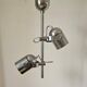 Rare Chrome Ceiling Lamp from the Mid-Century, Lidokov, 1970s