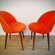 Paire de chaises 70's "moumoute"