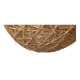 70's sisal pendant light