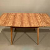 Scandinavian extendable teak table, 1950