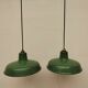 Pair of industrial lamps